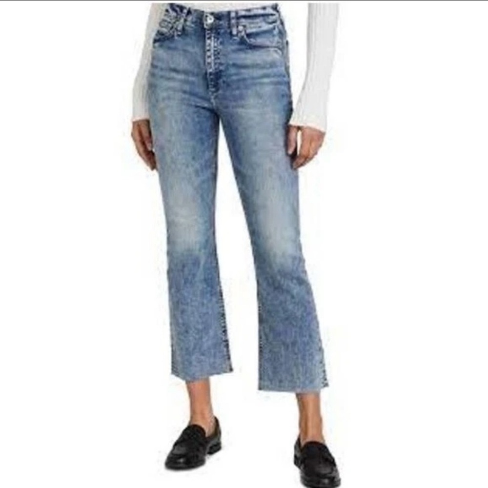 Nina High Rise Ankle Flare size 30
